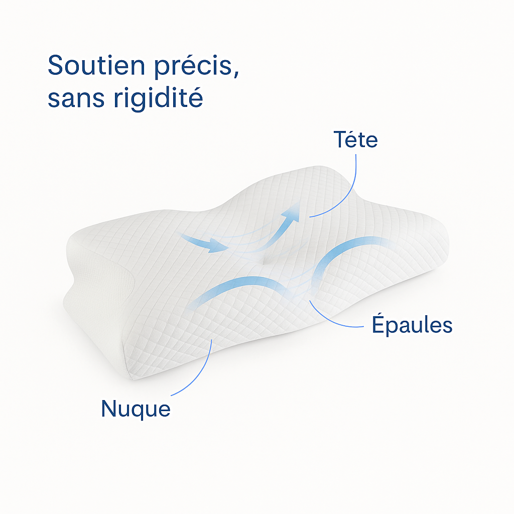 Odria-oreiller à mémoire de forme